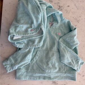 Vineyard Vines Aqua Hoodie and shorts for Kids